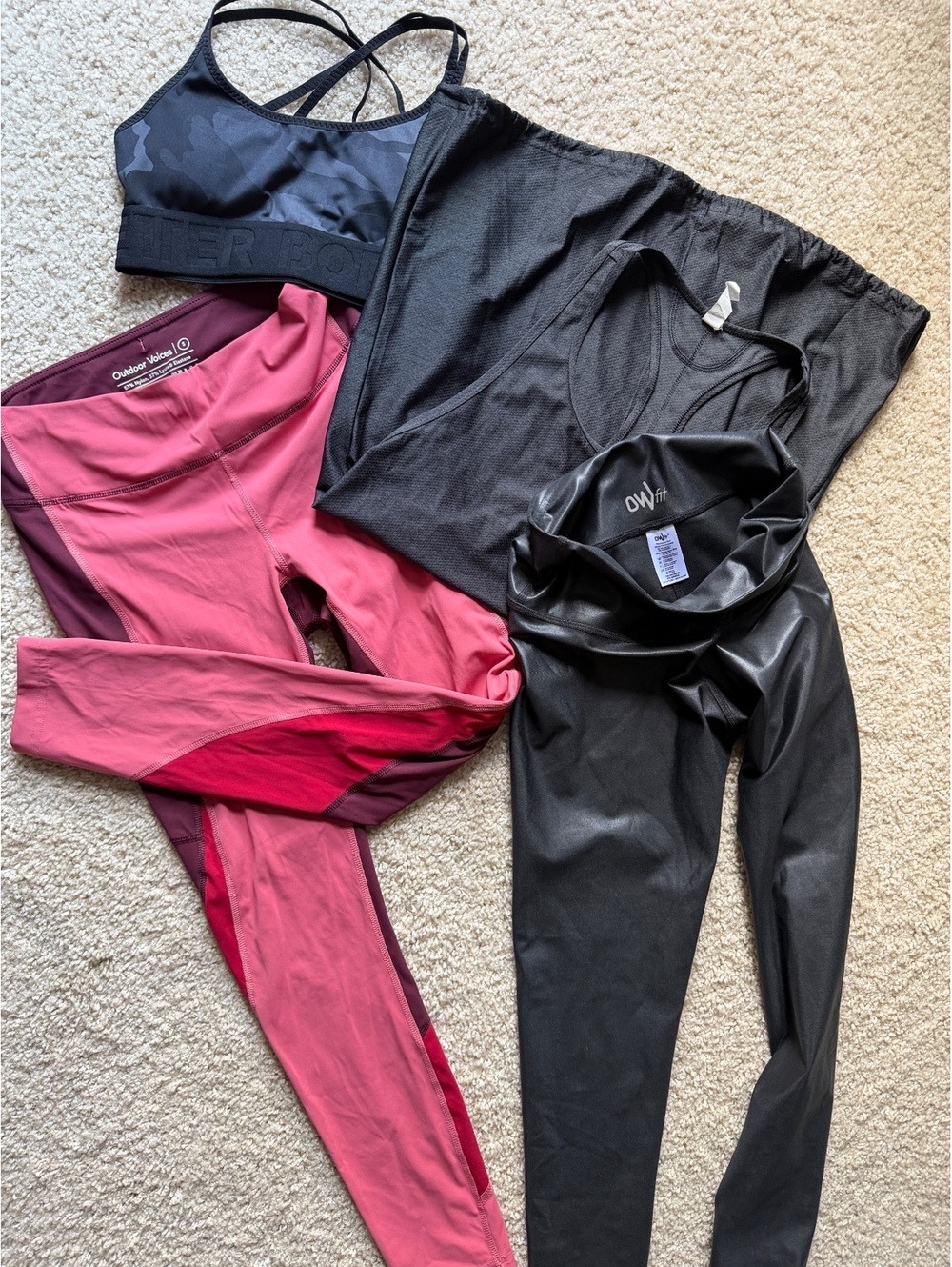XS/S athletic bundle Outdoor Voices, Better Bodies